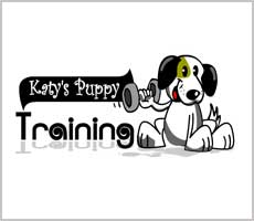 Katy's Puppy Training Logo Design.